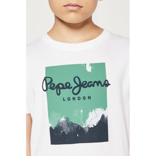 Pepe Jeans London T-shirt RAFER | Regular Fit 164 okazyjna cena Gomez Fashion Store