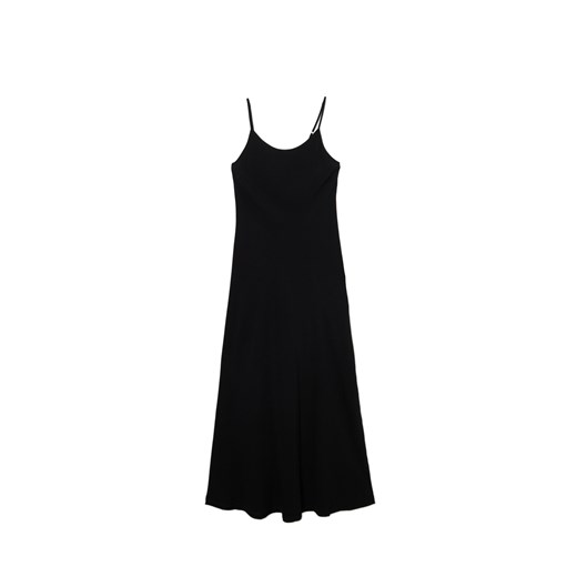 Cropp - Czarna sukienka maxi z wiskozy - czarny ze sklepu Cropp w kategorii Sukienki - zdjęcie 173869125