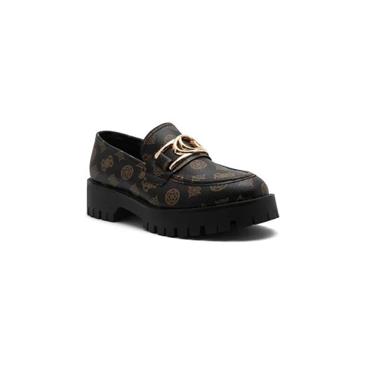 Guess Mokasyny ILARY | z dodatkiem skóry ze sklepu Gomez Fashion Store w kategorii Mokasyny damskie - zdjęcie 173871157