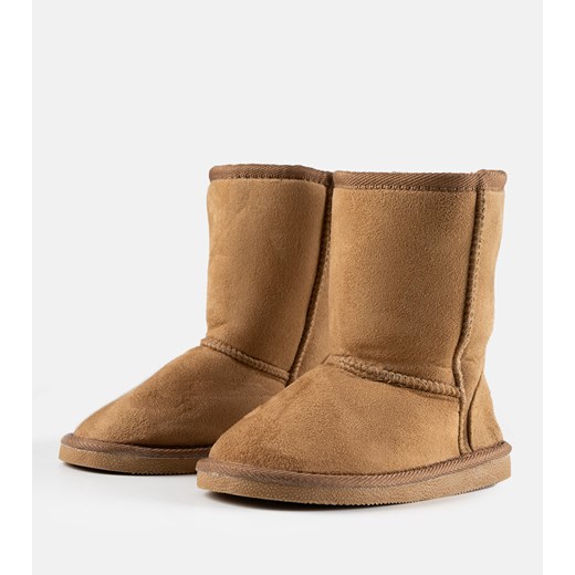 Brązowe zimowe buty dziecięce Miia ze sklepu gemre w kategorii Buty zimowe dziecięce - zdjęcie 173871607