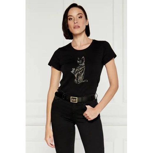 Liu Jo T-shirt Animal Strass | Regular Fit Liu Jo XS Gomez Fashion Store