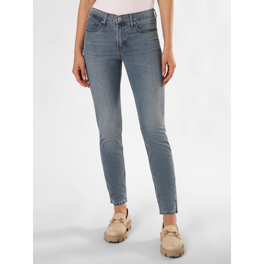 Levi's Dżinsy - 312 Shaping Slim Kobiety light stone jednolity ze sklepu vangraaf w kategorii Jeansy damskie - zdjęcie 173875388