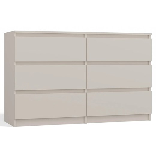 Minimalistyczna komoda z szufladami kaszmir - Marea 120 cm Elior One Size Edinos.pl