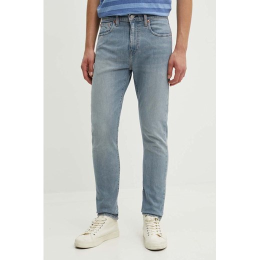 Levi&apos;s jeansy 512 SLIM męskie kolor niebieski ze sklepu ANSWEAR.com w kategorii Jeansy męskie - zdjęcie 173877735