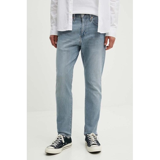 Levi&apos;s jeansy 502 TAPER męskie kolor niebieski ze sklepu ANSWEAR.com w kategorii Jeansy męskie - zdjęcie 173877739