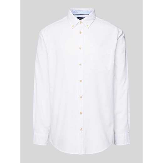 Koszula casualowa o kroju regular fit z kołnierzykiem typu button down ze sklepu Peek&Cloppenburg  w kategorii Koszule męskie - zdjęcie 173878296