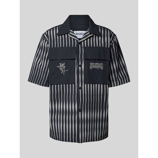 Koszula casualowa oversized z kieszeniami na piersi ze sklepu Peek&Cloppenburg  w kategorii Koszule męskie - zdjęcie 173878566