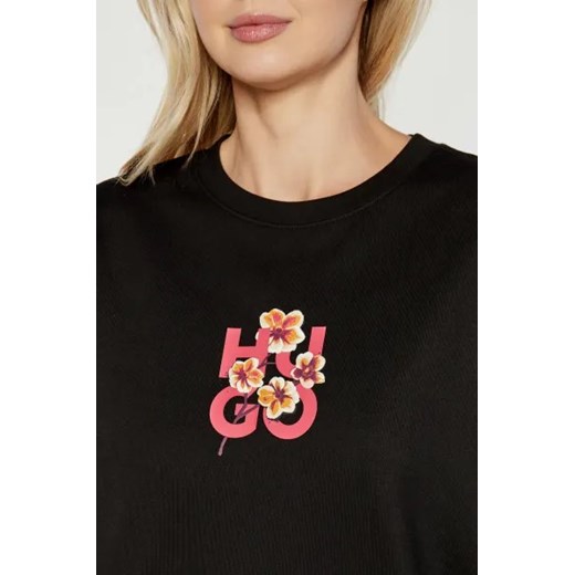 HUGO Bluza Crew | Regular Fit M Gomez Fashion Store