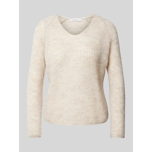 Sweter z dzianiny z fakturowanym wzorem model ‘FRESIS’ ze sklepu Peek&Cloppenburg  w kategorii Swetry damskie - zdjęcie 173887475