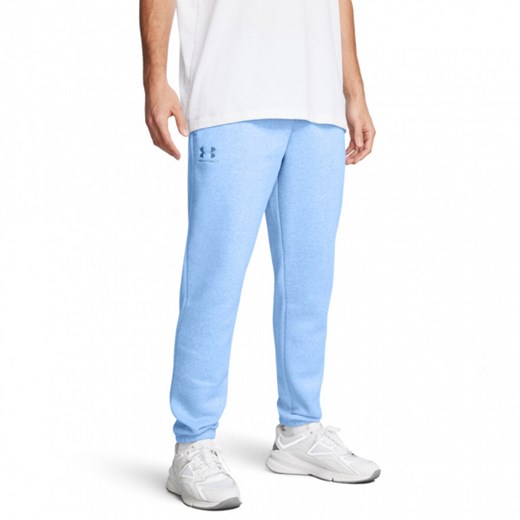 Męskie spodnie dresowe Under Armour UA Essential Fleece Jogger - niebieskie Under Armour L Sportstylestory.com