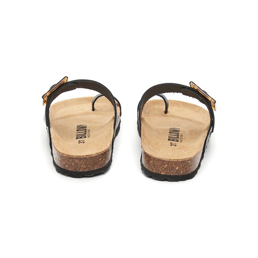 billowy Skórzane japonki w kolorze czarnym Billowy 41 okazyjna cena Limango Polska