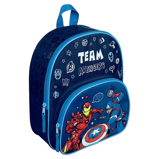Avengers Plecak "Avengers Rucksack" w kolorze niebieskim - 25,5 x 30,5 onesize okazja Limango Polska