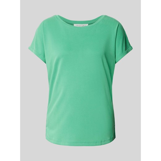T-shirt z rozcięciami po bokach ze sklepu Peek&Cloppenburg  w kategorii Bluzki damskie - zdjęcie 173895447