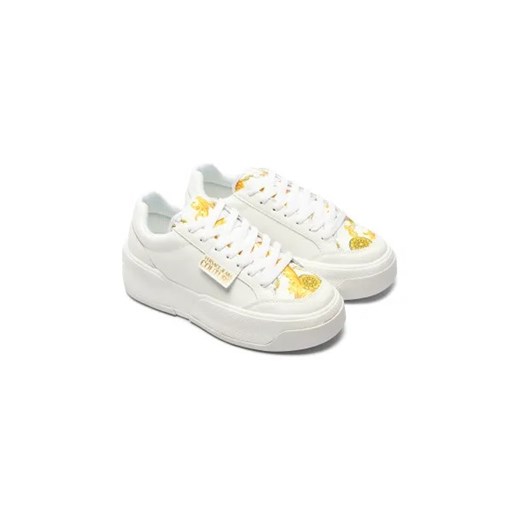 Versace Jeans Couture Skórzane sneakersy 37 Gomez Fashion Store