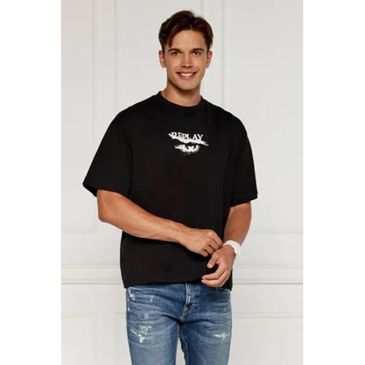 Replay T-shirt REPLAY X MARTIN GARRIX | Oversize fit ze sklepu Gomez Fashion Store w kategorii T-shirty męskie - zdjęcie 173899849