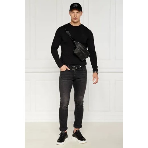 T-shirt męski Karl Lagerfeld z długimi rękawami 