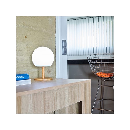 lumisky Lampa zewnętrzna LED &quot;Beverly&quot; w kolorze białym - wys. 28 x Ø 13 cm ze sklepu Limango Polska w kategorii Oświetlenie ogrodowe - zdjęcie 173900056
