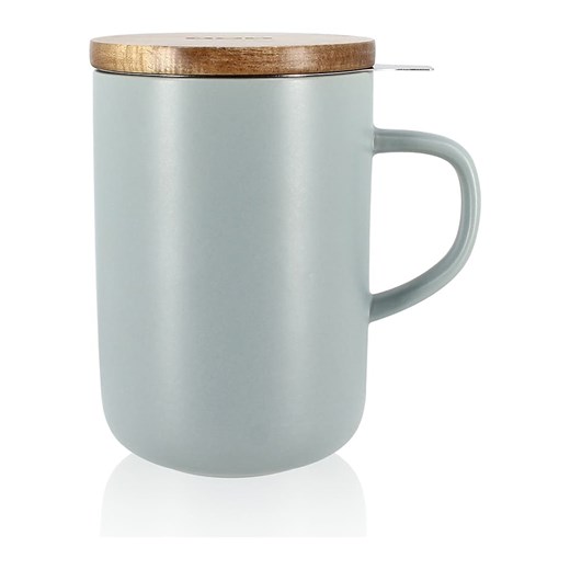 Ogo Living Kubek &quot;Juliet&quot; w kolorze błękitnym do herbaty - 475 ml ze sklepu Limango Polska w kategorii Dzbanki i zaparzacze - zdjęcie 173900417