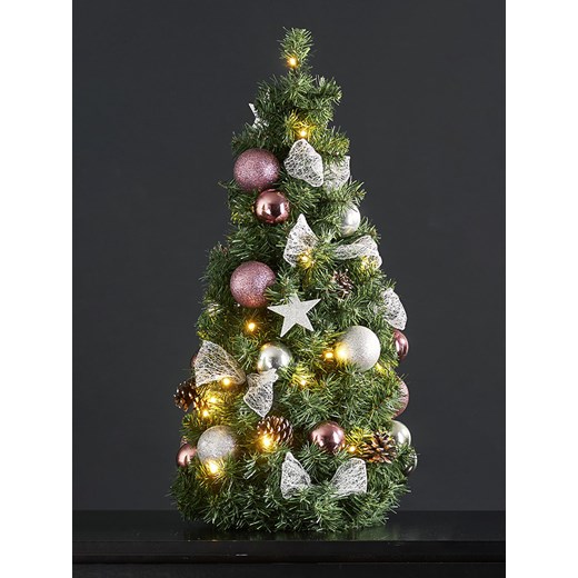 STAR Trading Choinka LED "Noel" ze wzorem - wys. 65 x Ø 34 cm Star Trading onesize promocja Limango Polska
