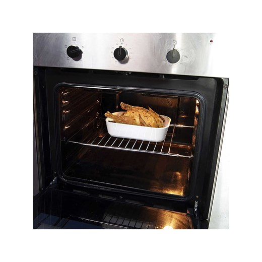 COOK CONCEPT Kratka w kolorze srebrnym do pieczenia - 60 x 31,5 cm ze sklepu Limango Polska w kategorii Akcesoria do pieczenia - zdjęcie 173901299