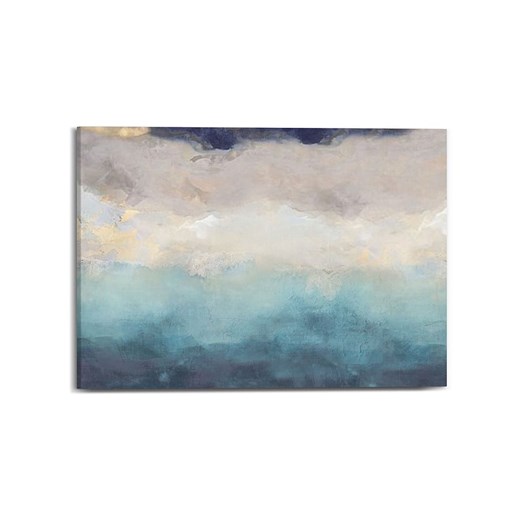 Orangewallz Druk "Abstract Blue 3" na płótnie - 70 x 50 cm - id: 11004652 - marki Orangewallz - 173901927 Orangewallz Druk "Abstract Blue 3" na płótnie - 70 x 50 cm ze sklepu Limango Polska w kategorii Obrazy - zdjęcie 173901927