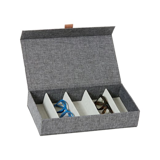 STORE IT Pudełko w kolorze antracytowym na okulary - 30 x 6 x 17 cm ze sklepu Limango Polska w kategorii Przechowywanie - zdjęcie 173902078
