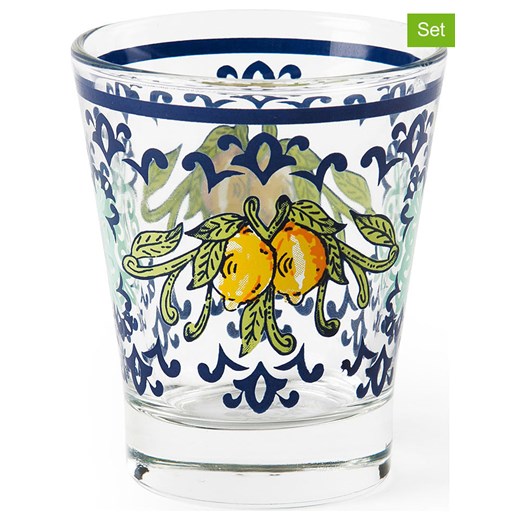 Trendy Kitchen by EXCÉLSA Szklanki (6 szt.) w kolorze niebieskim - 90 ml - id: 11110460 - marki Trendy Kitchen By Excélsa - 173902365 Trendy Kitchen by EXCÉLSA Szklanki (6 szt.) w kolorze niebieskim - 90 ml ze sklepu Limango Polska w kategorii Szklanki - zdjęcie 173902365