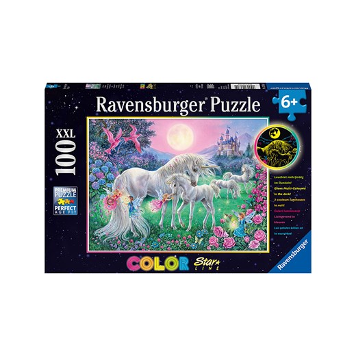 Ravensburger 100-częściowe puzzle &quot;Unicorns in the moonlight&quot; - 6+ ze sklepu Limango Polska w kategorii Puzzle - zdjęcie 173903058