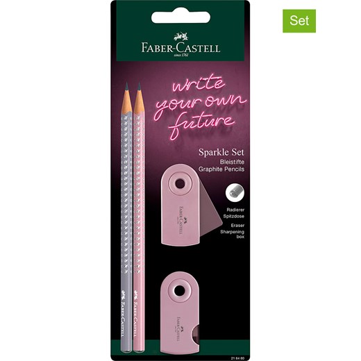 Faber-Castell 4-częściowy zestaw "Sparkle" w kolorze Faber-castell onesize wyprzedaż Limango Polska