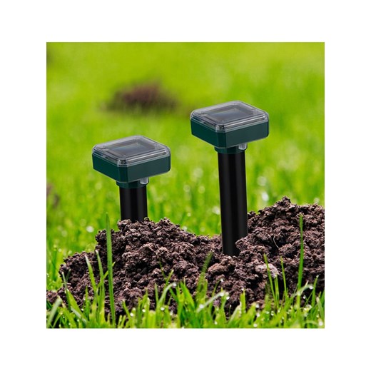 Profigarden Solarne odstraszacze nornic (2 szt.) w kolorze czarnym na trzonku - Profigarden onesize okazja Limango Polska