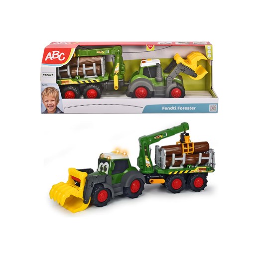 Dickie Traktor &quot;Fendti Forester&quot; z akcesoriami - 12 m+ ze sklepu Limango Polska w kategorii Zabawki - zdjęcie 173904418