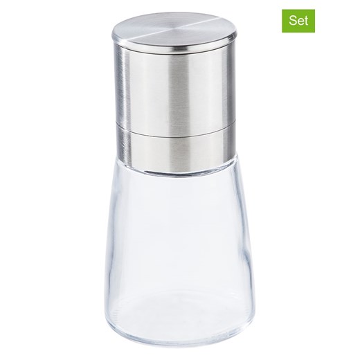 Chefware Mini młynki (3 szt.) do soli i pieprzu - wys. 6,5 x Ø 3,2 cm ze sklepu Limango Polska w kategorii Młynki do soli i pieprzu - zdjęcie 173904788