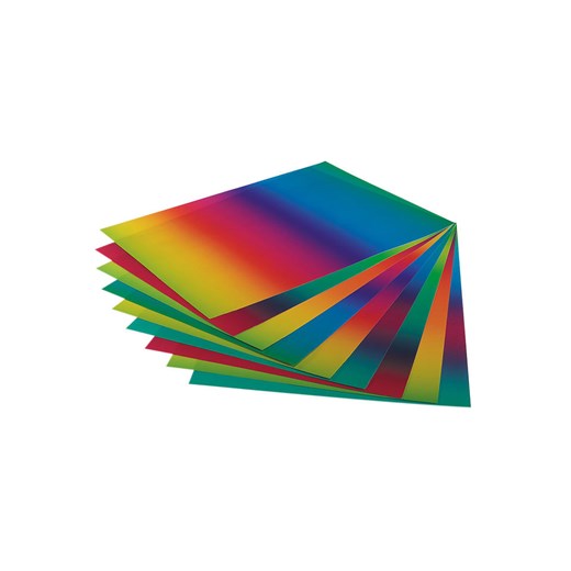 Folia Tęczowy papier (10 szt.) - 32 x 23 cm Folia onesize okazja Limango Polska