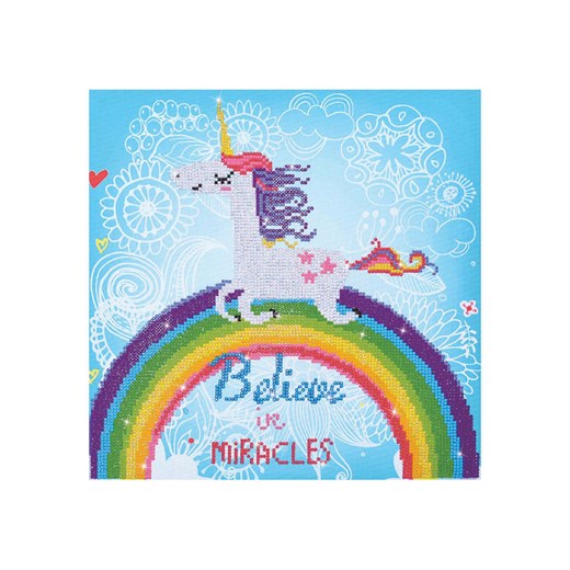 DIAMOND DOTZ Zestaw kreatywny &quot;Believe In Miracles - Diamond Dotz®&quot; - 8+ ze sklepu Limango Polska w kategorii Zabawki - zdjęcie 173904899