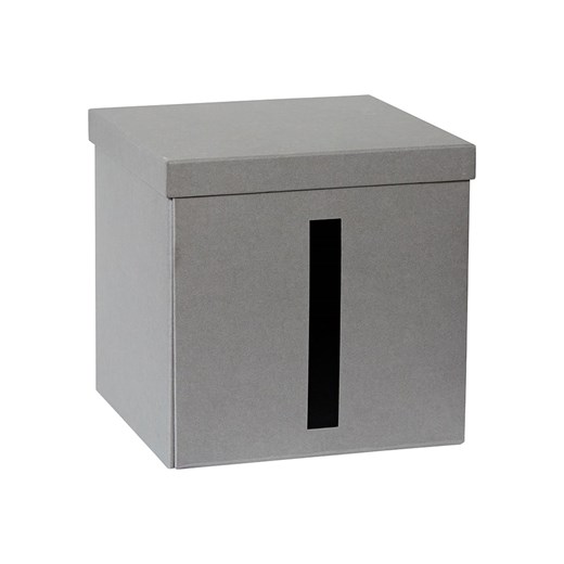 STORE IT Skrzynia &quot;I&quot; w kolorze szarym do przechowywania - 30 x 30 x 30 cm ze sklepu Limango Polska w kategorii Pudełka i pojemniki - zdjęcie 173905055