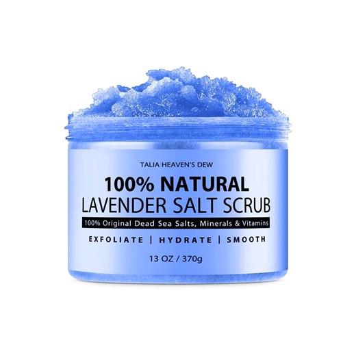 TALIA Peeling do ciała "100% Natural Lavender Salt" - 370 g - id: 11935934 - marki Talia - 173905605 TALIA Peeling do ciała "100% Natural Lavender Salt" - 370 g ze sklepu Limango Polska w kategorii Peelingi do ciała - zdjęcie 173905605
