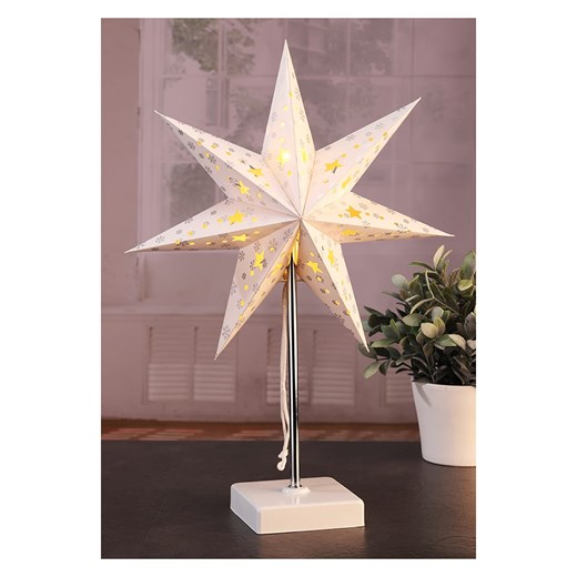 Profiline Dekoracyjna lampa LED "Shining Paper Star" w kolorze ciepłej bieli - 35 x 35 cm - id: 11996114 - marki Profiline - 173905967 Profiline Dekoracyjna lampa LED "Shining Paper Star" w kolorze ciepłej bieli - 35 x 35 cm ze sklepu Limango Polska w kategorii Dekoracje bożonarodzeniowe - zdjęcie 173905967