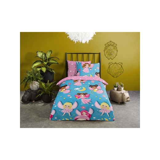 Good Morning Komplet pościeli w kolorze błękitno-jasnoróżowym Good Morning 135x200 cm okazja Limango Polska