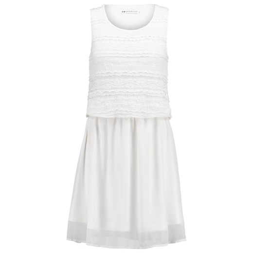 Even&Odd Sukienka letnia white zalando  abstrakcyjne wzory