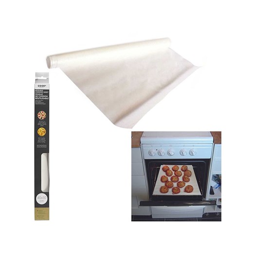 COOK CONCEPT Folie do pieczenia (2 szt.) w kolorze białym Cook Concept onesize Limango Polska wyprzedaż