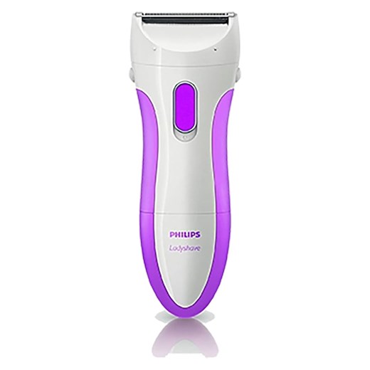 Philips Elektryczna golarka &quot;SatinShave Essential&quot; w kolorze biało-fioletowym ze sklepu Limango Polska w kategorii Depilacja - zdjęcie 173908369