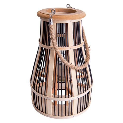 näve Dekoracyjna solarna lampa LED w kolorze jasnobrązowym - wys. 34,5 cm ze sklepu Limango Polska w kategorii Oświetlenie - zdjęcie 173908826