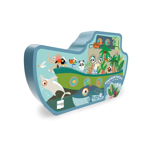 Scratch 40-częściowe puzzle - 3+ ze sklepu Limango Polska w kategorii Puzzle - zdjęcie 173910228