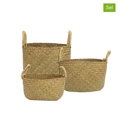 Ethnical Life Kosze (3 szt.) w kolorze jasnobrązowym ze sklepu Limango Polska w kategorii Kosze i koszyki - zdjęcie 173910607