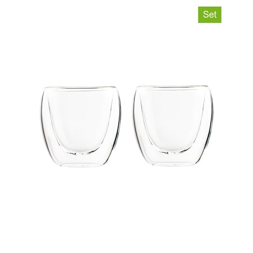 Chefware Szklanki (2 szt.) do espresso - 80 ml ze sklepu Limango Polska w kategorii Szklanki - zdjęcie 173910859