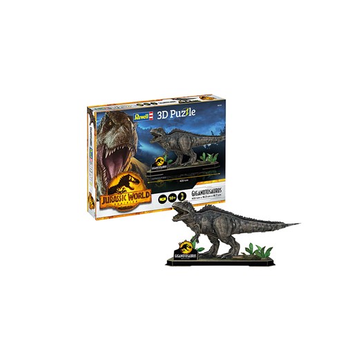Revell 60-częściowe puzzle 3D &quot;Jurassic World Dominion - Giganotosaurus&quot; - 10+ ze sklepu Limango Polska w kategorii Puzzle - zdjęcie 173911276