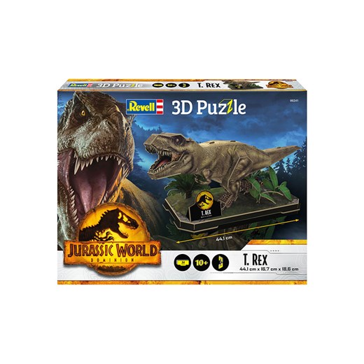 Revell 45-częściowe puzzle 3D &quot;Jurassic World Dominion - T. Rex&quot; - 10+ ze sklepu Limango Polska w kategorii Puzzle - zdjęcie 173911279