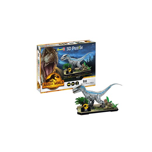 Revell 57-częściwe puzzle &quot;Jurassic World Dominion - Blue&quot; - 10+ ze sklepu Limango Polska w kategorii Puzzle - zdjęcie 173911285