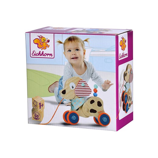 Eichhorn Zabawka do ciągnięcia - 12 m+ Eichhorn onesize wyprzedaż Limango Polska