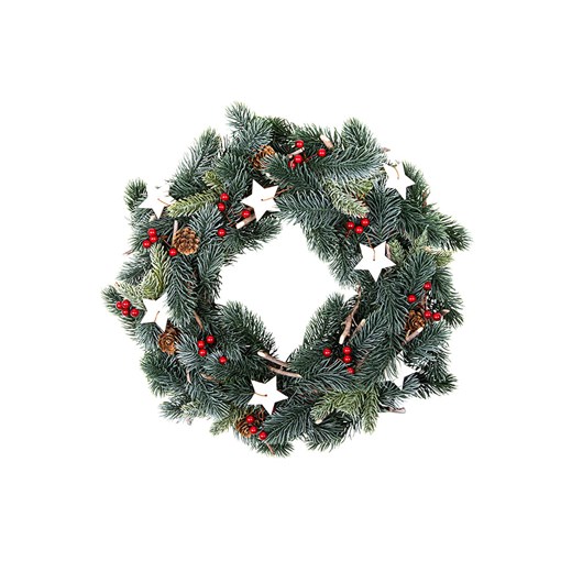 Profiline Wieniec świąteczny w kolorze zielonym - Ø 35 cm ze sklepu Limango Polska w kategorii Dekoracje bożonarodzeniowe - zdjęcie 173912079